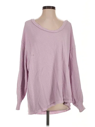 Pre-owned We The Free Pullover Sweater In Purple