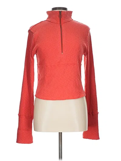 Pre-owned We The Free Pullover Sweater In Red