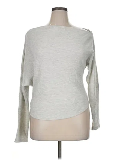 Pre-owned We The Free Pullover Sweater In Silver