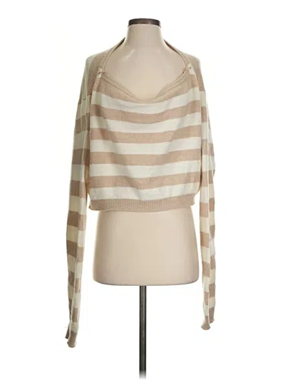 Pre-owned We The Free Pullover Sweater In Tan