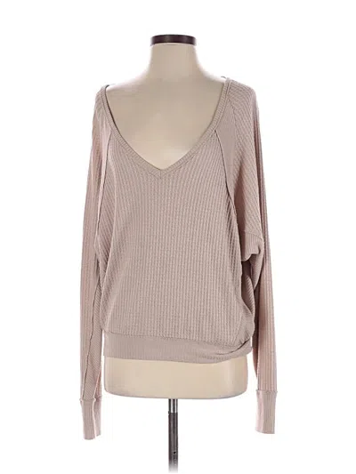 Pre-owned We The Free Pullover Sweater In Tan
