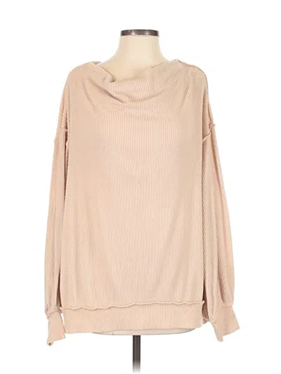 Pre-owned We The Free Pullover Sweater In Tan