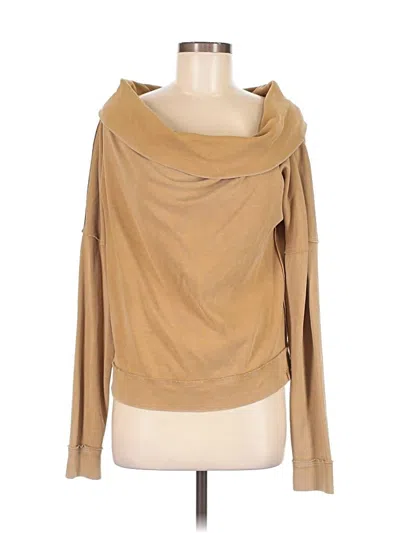 Pre-owned We The Free Pullover Sweater In Tan