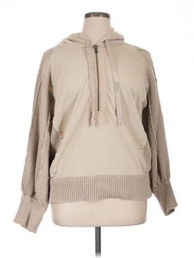 Pre-owned We The Free Pullover Sweater In Tan