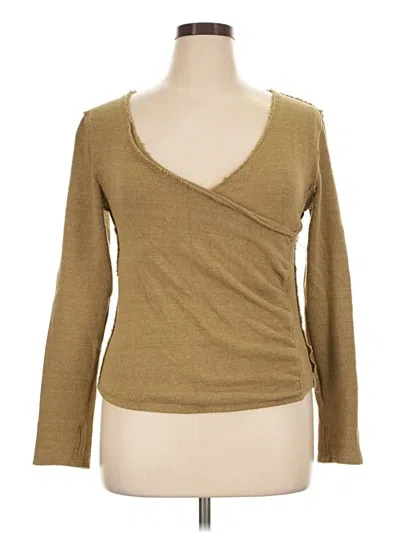 Pre-owned We The Free Pullover Sweater In Tan