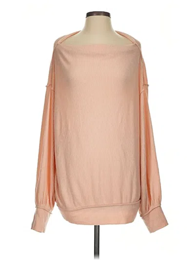 Pre-owned We The Free Pullover Sweater In Tan