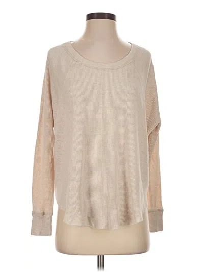 Pre-owned We The Free Pullover Sweater In Tan