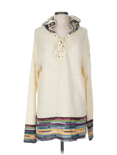 Pre-owned We The Free Pullover Sweater In White