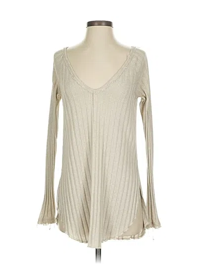 Pre-owned We The Free Pullover Sweater In White