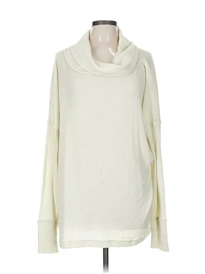 Pre-owned We The Free Pullover Sweater In White