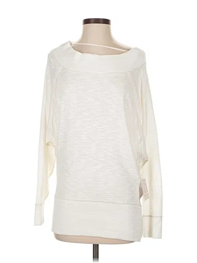 Pre-owned We The Free Pullover Sweater In White