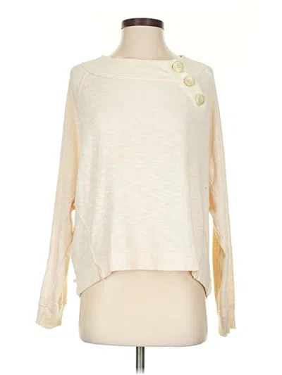 Pre-owned We The Free Pullover Sweater In White