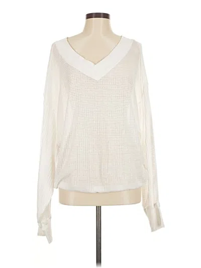 Pre-owned We The Free Pullover Sweater In White