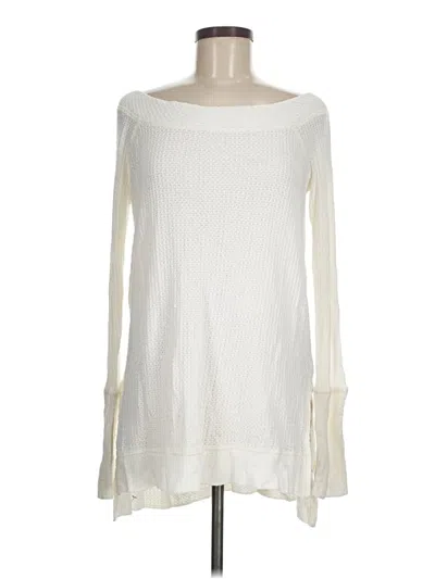 Pre-owned We The Free Pullover Sweater In White