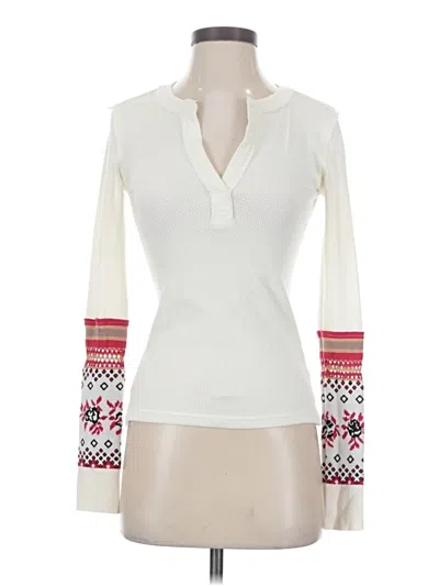Pre-owned We The Free Pullover Sweater In White