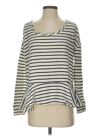 Pre-owned We The Free Pullover Sweater In White