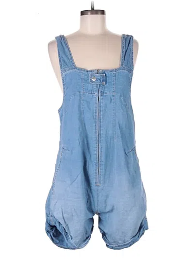 Pre-owned We The Free Romper In Blue