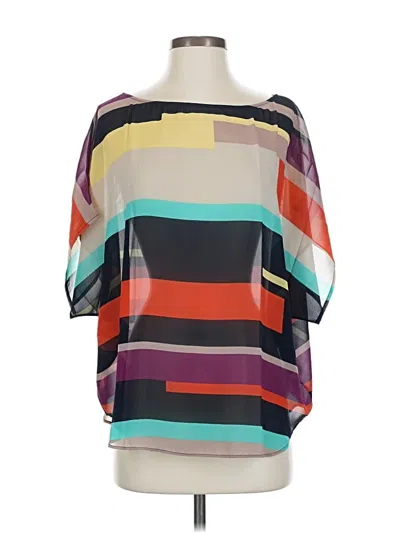 Pre-owned We The Free Short Sleeve Blouse In Teal