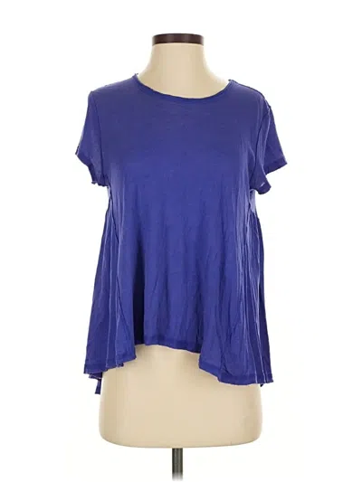 Pre-owned We The Free Short Sleeve T-shirt In Blue