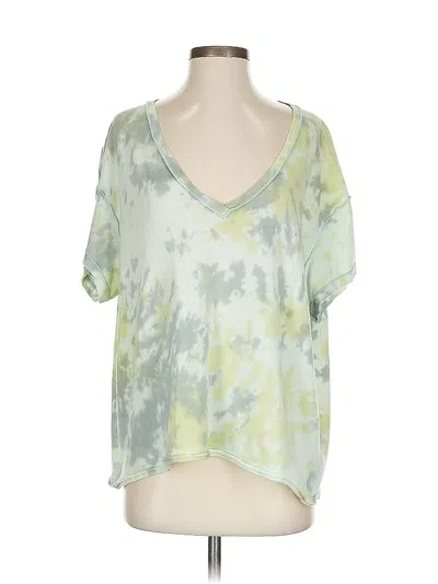Pre-owned We The Free Short Sleeve T-shirt In Green