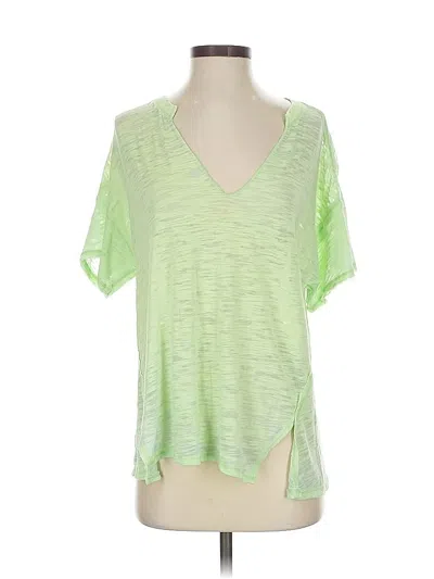 Pre-owned We The Free Short Sleeve T-shirt In Green