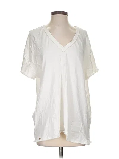 Pre-owned We The Free Short Sleeve T-shirt In White