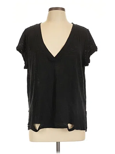 Pre-owned We The Free Short Sleeve T-shirt In Black