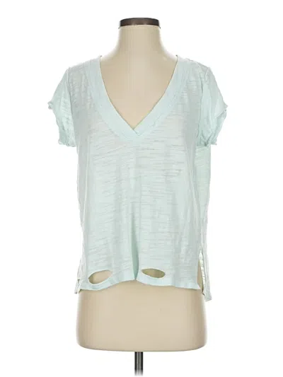 Pre-owned We The Free Short Sleeve T-shirt In Blue