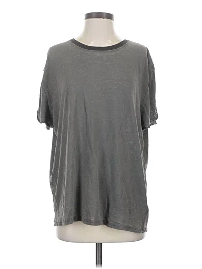 Pre-owned We The Free Short Sleeve T-shirt In Gray