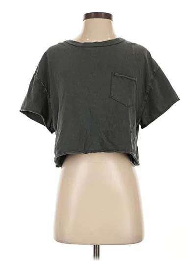 Pre-owned We The Free Short Sleeve T-shirt In Gray
