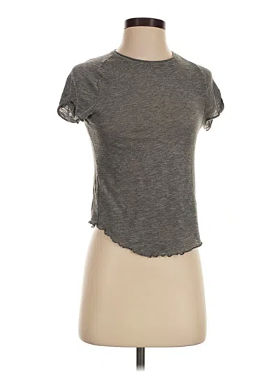 Pre-owned We The Free Short Sleeve T-shirt In Gray