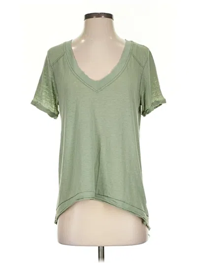 Pre-owned We The Free Short Sleeve T-shirt In Green