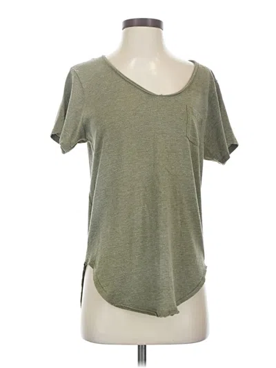 Pre-owned We The Free Short Sleeve T-shirt In Green