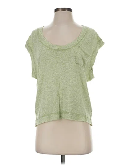 Pre-owned We The Free Short Sleeve T-shirt In Green