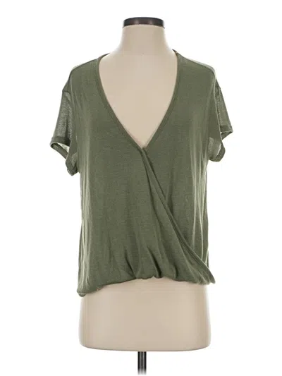 Pre-owned We The Free Short Sleeve T-shirt In Green