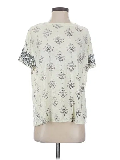 Pre-owned We The Free Short Sleeve T-shirt In Ivory