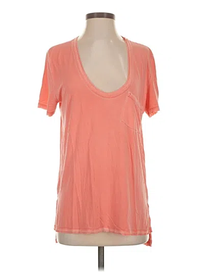 Pre-owned We The Free Short Sleeve T-shirt In Orange