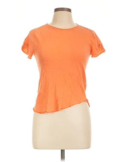 Pre-owned We The Free Short Sleeve T-shirt In Orange
