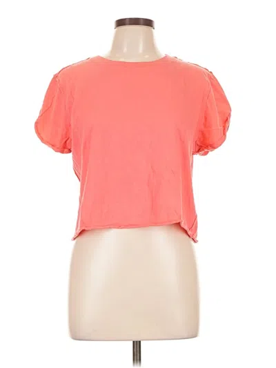 Pre-owned We The Free Short Sleeve T-shirt In Orange