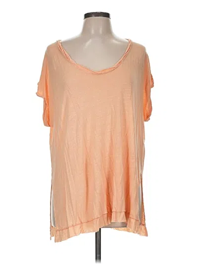 Pre-owned We The Free Short Sleeve T-shirt In Pink