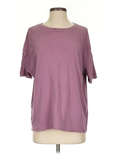 Pre-owned We The Free Short Sleeve T-shirt In Purple