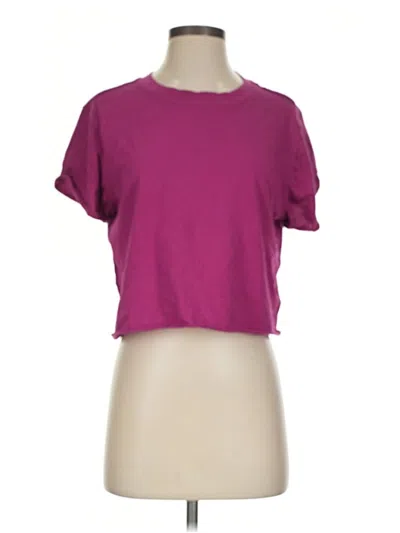 Pre-owned We The Free Short Sleeve T-shirt In Purple