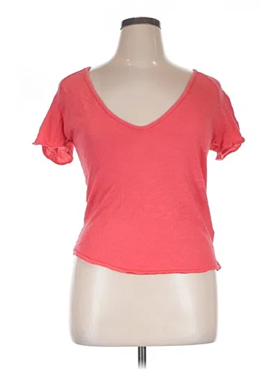 Pre-owned We The Free Short Sleeve T-shirt In Red