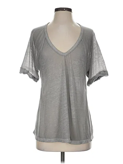 Pre-owned We The Free Short Sleeve T-shirt In Silver
