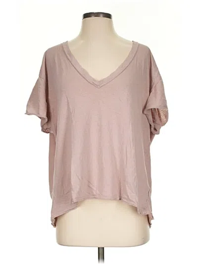 Pre-owned We The Free Short Sleeve T-shirt In Tan
