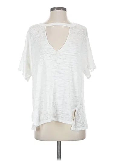 Pre-owned We The Free Short Sleeve T-shirt In White