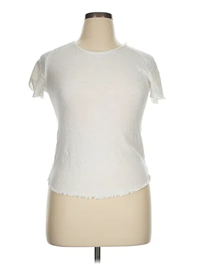 Pre-owned We The Free Short Sleeve T-shirt In White