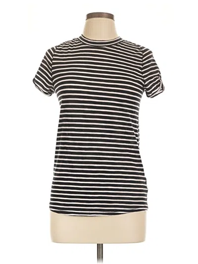 Pre-owned We The Free Short Sleeve Turtleneck In Black