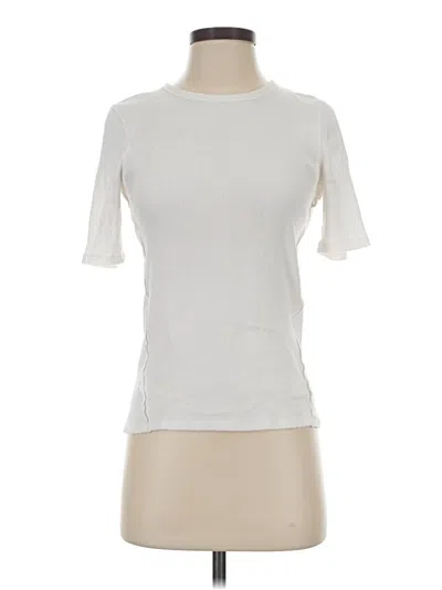 Pre-owned We The Free Short Sleeve Turtleneck In White
