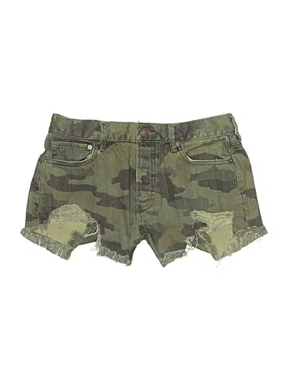 Pre-owned We The Free Shorts In Green